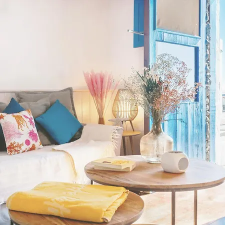 Feriehus Eco Fisherman's Seafront - Fantastic Views - Private Courtyard Arrieta (Lanzarote)